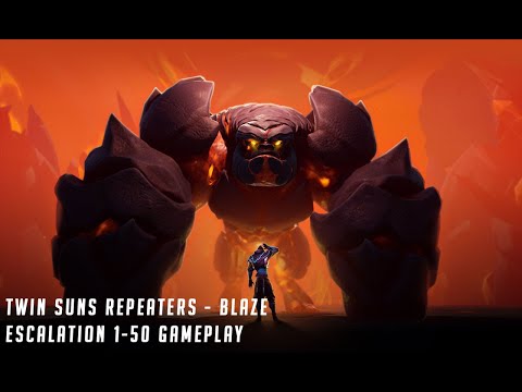 Dauntless - Twin Suns (Blaze Escalation 10-50) Gameplay