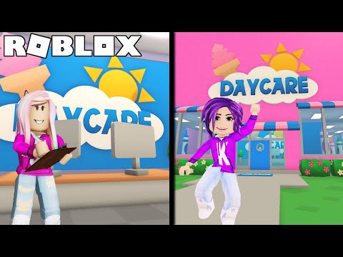 We opened a GIGANTIC DAYCARE in Roblox! 🍼👶