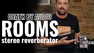 Video thumbnail for Death By Audio Rooms Stereo Reverberator | CME Gear Demo | Joel Bauman by Chicago Music Exchange