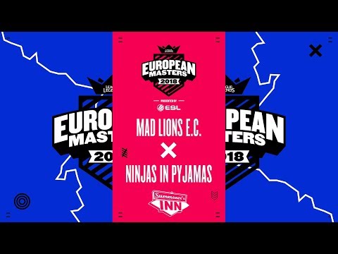 MAD vs NIP – EU Masters Summer 2018 | Finale [GER]