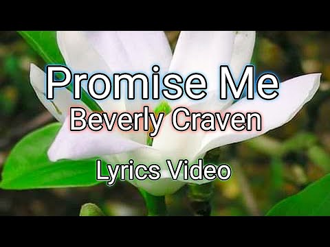 Promise Me - Beverley Craven (Lyrics Video)