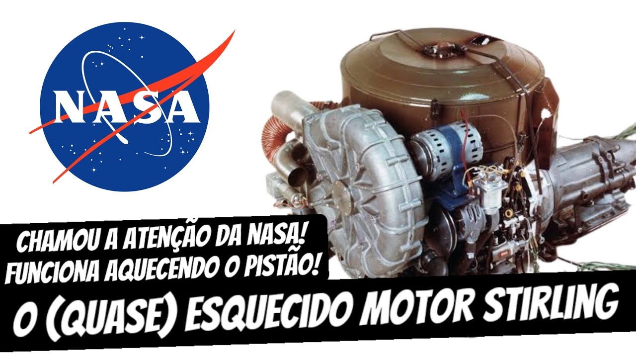COMO funciona o MOTOR STIRLING?