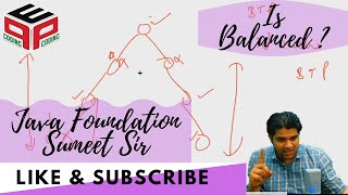 YouTube video 'Balanced Binary Tree - Question | Binary Trees | Data Structure and Algorithms in JAVA'