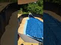 Oval Liner Install #abovegroundpool