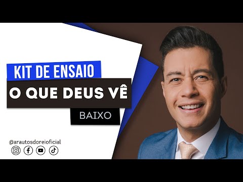 @arautosdoreioficial Baixo - O Que Deus Vê | Kit de Voz