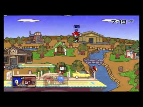 SSF2 0.9b: Afro vs Miracle Gotta Go Fast Hyper Turbo Super Ultra Edition