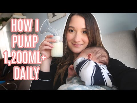 MY PUMPING ROUTINE | HOW I PUMP 1,200+ ml | 24 HOURS OF EXCLUSIVELY PUMPING