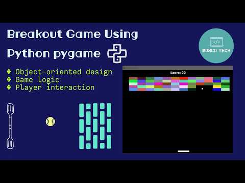 Python Game Making Tutorial Breakout