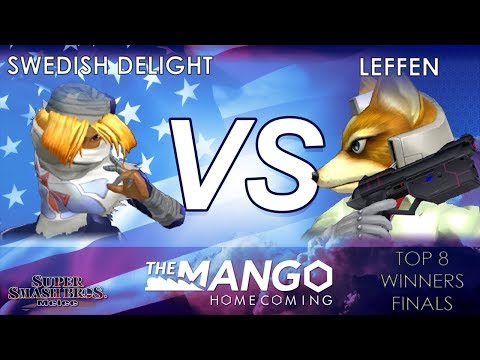 Mango Homecoming - OG | Swedish Delight (Sheik) VS TSM | Leffen (Fox) - SSBM - Top 8- Winners Final