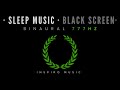 HEALING SLEEP MUSIC · 777 HZ · BLACK SCREEN · Attract Positivity + Luck + Abundance