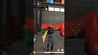 THE FIRST AMMO HAS RECOILED SO IT'S BODY🙃😑 #shorts #youtube #garenafreefire #gaming #viral #trending