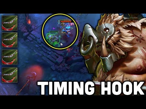 HERE COME THE TIMING HOOK AGAIN!! INSANE PUDGE DESTROY SAFE CARRY | GENIUS PUDGE