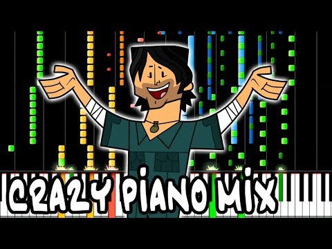 Crazy Piano Mix! TOTAL DRAMA ISLAND Theme