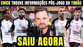 🛑URGENTE🛑INFORMAÇÕES QUENTES PÓS-JOGO DO CORINTHIANS!MEMPHIS DECIDE! TIME JOGA BEM E SAI EM VANTAGEM