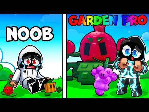 NOOB To PRO in Roblox Garden Tower Defense!