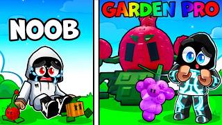 NOOB To PRO in Roblox Garden Tower Defense!