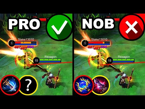 BUILD DAMAGE TERSAKIT MOSKOV ITEM EMBLEM SET 2022 | CARA MEMBUAT MOSKOV GOLDLANE FULL DAMAGE BUILD