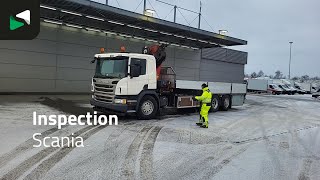 Scania P360 P 6X2 HMF 1820-K4 Crane rotator Lift+steering axle Automati cami&oacute;n caja abierta | Imagen 4 - Autoline