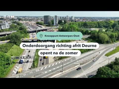 Did you know... you'll soon be taking a new underpass to the Deurne exit? | The Oosterweel Link