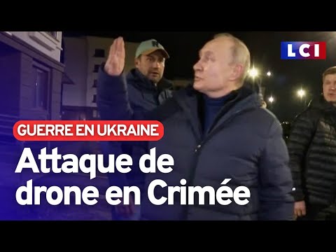 Un Jour Une Actu La Guerre En Ukraine La Russie dit avoir repoussé une attaque de drones en Crimée