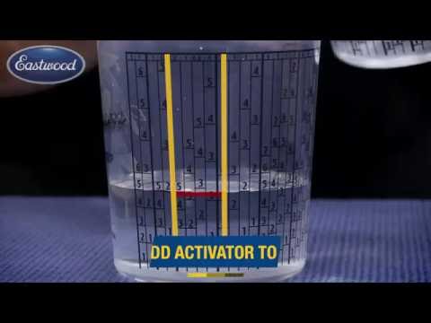 How To Mix Clear Coat & Paint Using Paint Mixing Cups - Eastwood