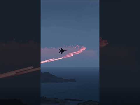 Anti-Air C-RAM System in Action vs MiG 29 Pilot Ejects After Hit  - Red Tracer -Milsim - Arma 3