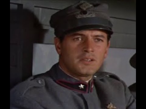 Rock Hudson - " A FAREWELL TO ARMS " - 1957
