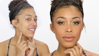 Trying MAC Next to Nothing Face Colour | Jaleesa Moses