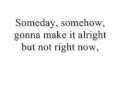 Someday-Nickelback with lyrics 