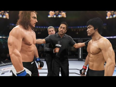 Tarzan vs. Bruce Lee - EA Sports UFC 2 🐲 - Dragon Fights 🐉
