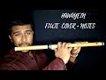 Hawayein Flute Cover + Notes | Jab Harry Met Sejal | Flute Tutorial | Arijit Singh | Khwahish Music