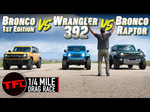 Jeep Wrangler Rubicon 392 Vs Ford Bronco