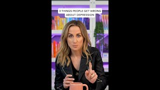 People Get This Wrong About Depression - Dr.Julie #shorts