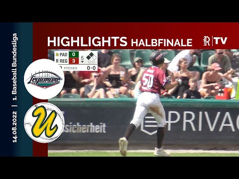 Recap: Guggenberger Legionäre Regensburg vs. Untouchables Paderborn - Halbfinale Spiel 4 (14.08.22)