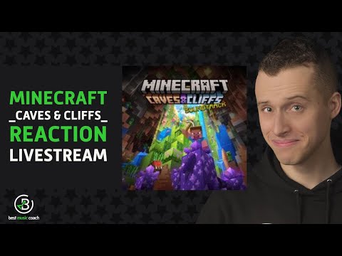 Minecraft Caves & Cliffs: Music Teacher Reacts!!?? Reaction + Breakdown - Original Sound Track OST