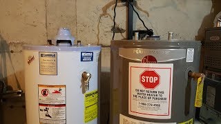 Water Heater Installation / Замена водяного котла