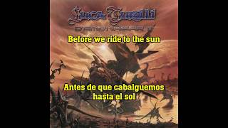 Luca Turilli - Kings of the Nordic Twilight (Edit) [Lyrics &amp; Sub. Español]