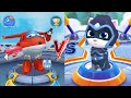 Jett Super Wings Jet Run VS Talking Tom Hero Dash Angela Who Is The Fastest Runner Ever