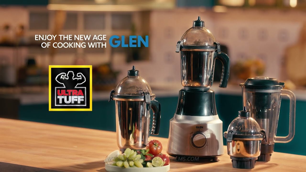 GLEN ULTRA TUFF MIXER GRINDER | 20 Sec HINDI