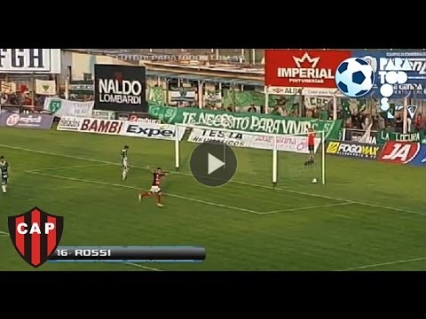 Gol de Rossi. Sarmiento 0 Patronato 2. Fecha 12. Torneo Primera B Nacional. Fútbol Para Todos