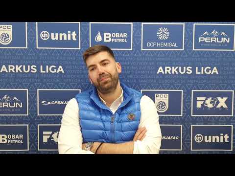 Najava 12. kola plej-auta ARKUS lige (muškarci) - igrač Spartaka - Pižurica Matija