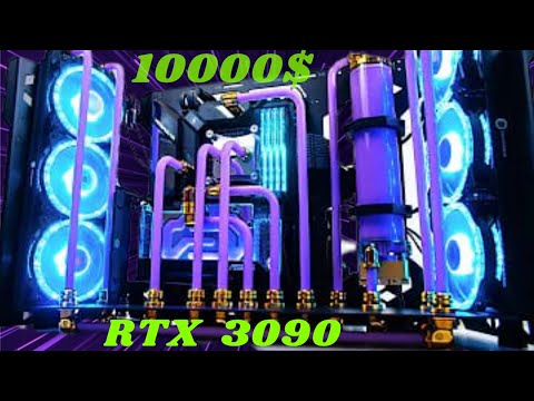 Ultimate $10,000 RTX 3090 Clean Water Cooled! -Epic Time Lapse Build