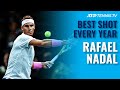Rafael Nadal: Best Shot Every Year on Tour | 2003-2020