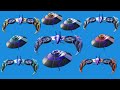 Showcasing ALL 8 Ranks Styles For The 2 FREE Ranked Gliders! (Competitor's Skyblades + Time Brella)