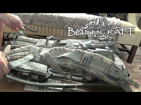 ACU MOLLE II: How to Set Up the Shoulder Straps