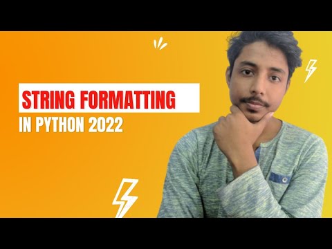 String Formatting F String In Python Tutorial 13 Bangla Tutorial 2022