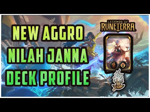 The FASTEST Way To Win With Nilah and Janna  -  Deck Profile