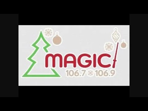 WMAJ - Magic 106.7/106.9 - Station ID (5PM): December 5, 2025
