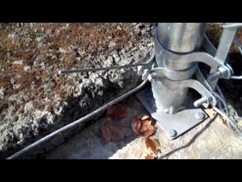 How to install tension wire on a chain link fence