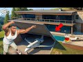 GTA V Franklin And Shinchan Opened A Huge Secret Bunker For Planes Under His House In GTA 5 Telugu